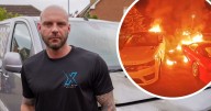 Two more men arrested after arson attack at Mike Hind's Marton home
