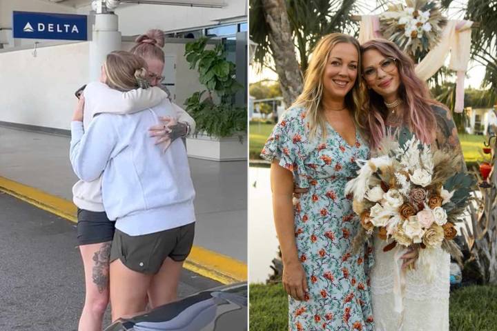 Woman Surprised by Friend While Planning Wedding After Mom Goes into Hospice (Exclusive)