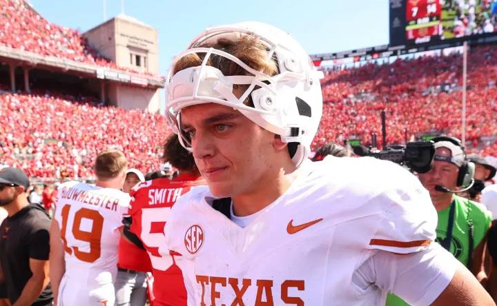After Arch Manning bounce-back, Steve Sarkisian reveals position Texas will look into in bye week before Florida game