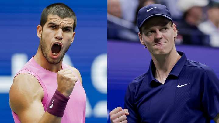 Carlos Alcaraz - Jannik Sinner: Horario y dónde ver la final del US Open en directo