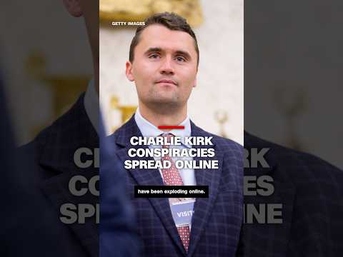 Charlie Kirk conspiracies spread online