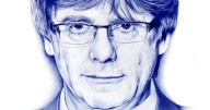 El artista del boli Bic vende su retrato de Puigdemont por 3.000 euros para llegar a la jubilación