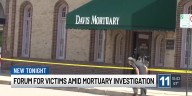 Attorneys hold public gathering to discuss legal steps with potential victims in Davis Mortuary case