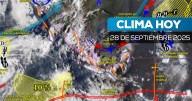 Alerta en el clima por lluvias intensas: gran parte de México con precipitaciones fuertes