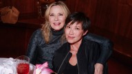 Kim Cattrall and Jimmy Choo’s Sandra Choi Meet at the Bar