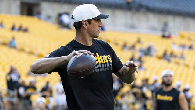 Jets downplay facing Steelers QB Aaron Rodgers in Week 1