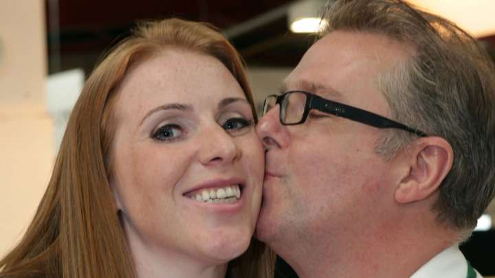 Who is Angela Rayner's ex Mark and how many children do they have?