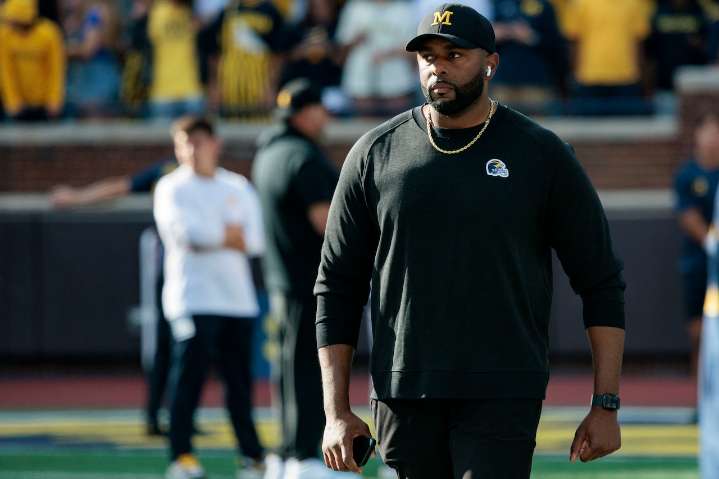Sherrone Moore suspension update: Michigan coach will remain with team ahead of CMU game