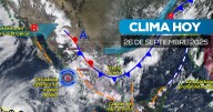 Las lluvias y tormentas no paran; así estará el clima en gran parte de México