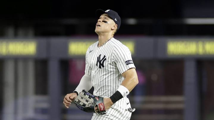 Yankees serán cautelosos con el tiempo de juego de Aaron Judge en los jardines