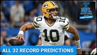 EXCLUSIVE: Draft Dudes REVEAL 2025 Record Predictions for EVERY NFL team