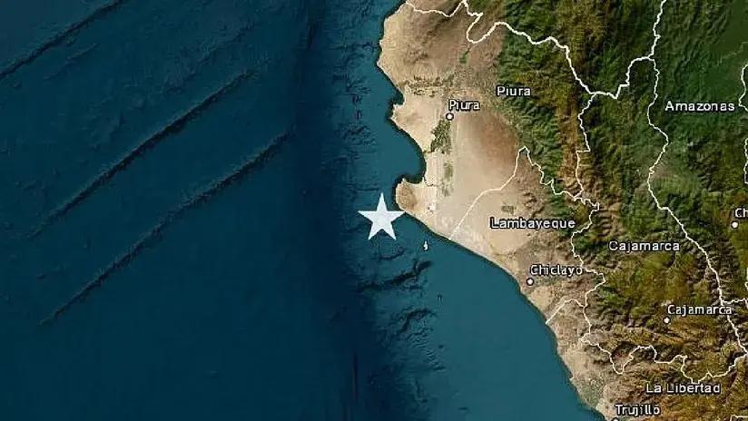 Un sismo de magnitud 4.0 remeció la región Piura esta tarde