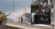 Van 13 personas fallecidas por explosión de pipa de gas en Iztapalapa y 30 han sido dadas de alta