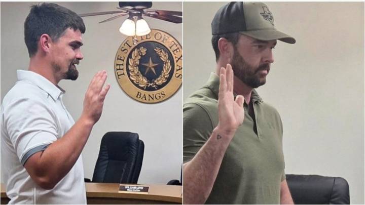 Bangs welcomes two new police officers