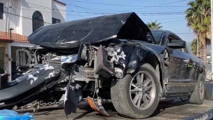 Destroza auto y resulta herido en el bulevar José María Rodríguez