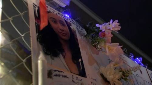 Residentes de Lake Elsinore realizan vigilia en memoria de Celeste Rivas Hernandez, cuyo cuerpo fue hallado en un Tesla de D4vd