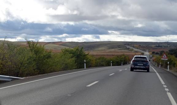 La Junta de Castilla y León analiza el uso de caucho en el asfalto para mejorar las carreteras