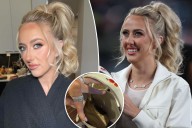 Brittany Mahomes admits to stashing her hair extensions in her purse mid