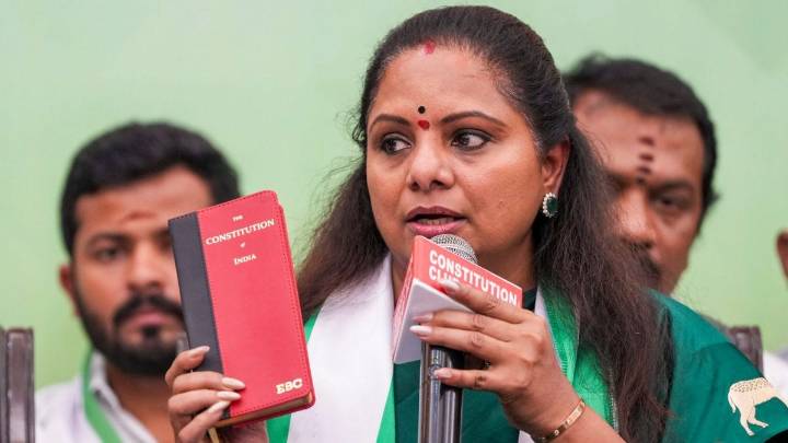 K Kavitha Turns Spotlight Back On Bathukamma In Telangana Amid Political Rift