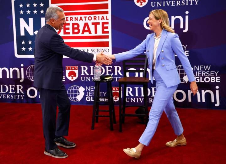 New Jersey governor’s debate: Candidates clash over Trump, costs and political divisions