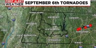 VIDEO: Locations of Saturday tornadoes
