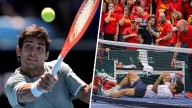 "Llevo un mes y medio con dolor": Cristian Garin revela cómo está para la serie contra Luxemburgo y zanja bullado incidente en la Copa Davis
