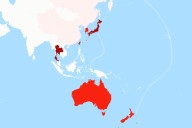 Map Shows Pacific Militaries With US Submarine Hunters