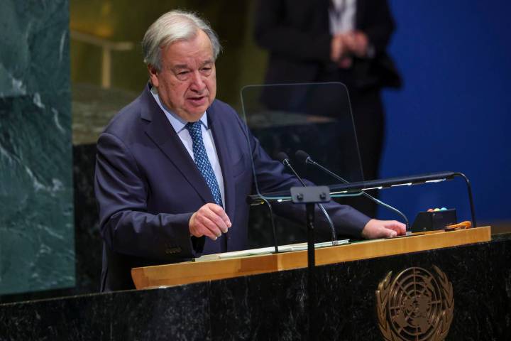 Guterres lamenta que los principios de las Naciones Unidas «están bajo asedio»