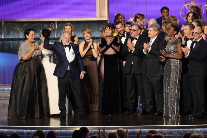 ‘The Pitt’ edges out ‘Severance’ for best drama Emmy in night filled with upsets