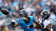 Tetairoa McMillan, Xavier Legette out of Panthers practice Wednesday