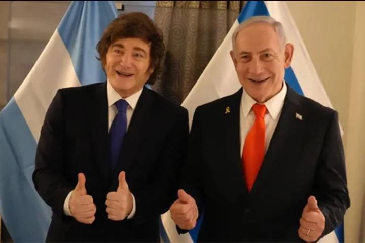 Milei se reunió con Netanyahu y debatieron sobre la situación de Gaza