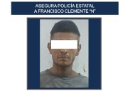 Aprehendido Francisco por portación de armas prohibidas