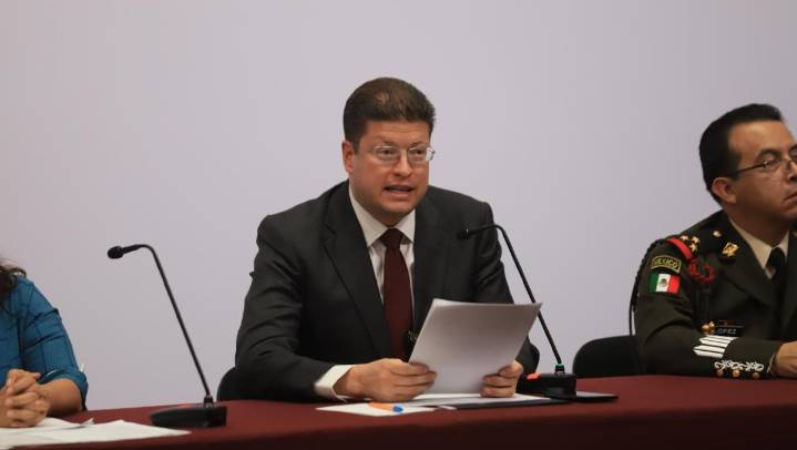 Pablo Vázquez reporta caída del 50% en homicidios dolosos en la capital