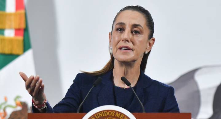 Sheinbaum destaca acuerdo con EEUU para frenar tráfico de armas a México