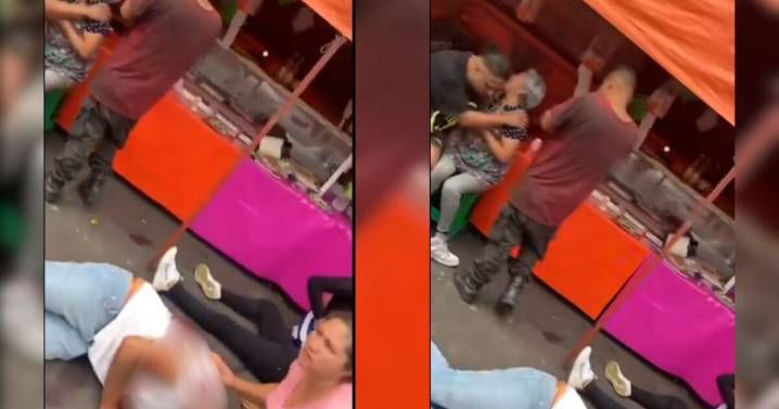 Terror en tianguis de Iztapalapa: atacan a balazos a pareja en puesto de comida en calle 11 y Estrella