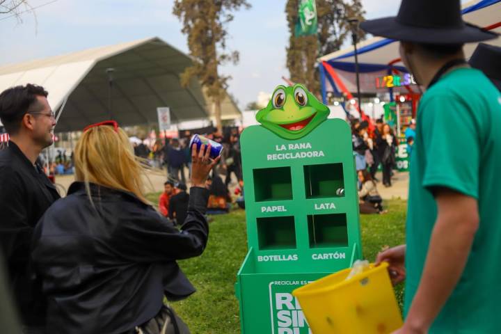 Parque O’Higgins: balance preliminar reporta reciclaje de casi 20 toneladas de desechos en fondas