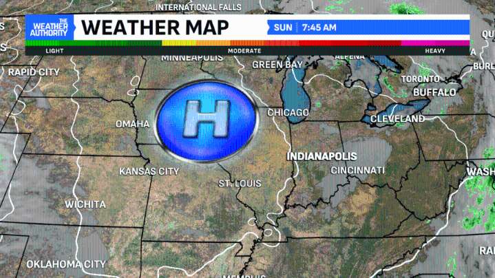 Fall for now ahead of summer heat's return in central Indiana
