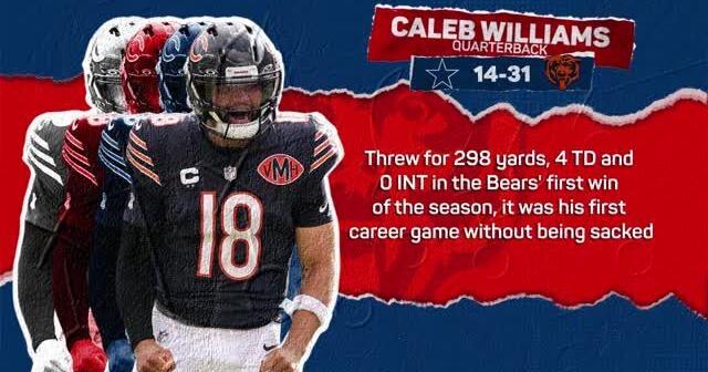 NFL Pick 6: Week 3 – Caleb Williams stars as Bears maul Cowboys