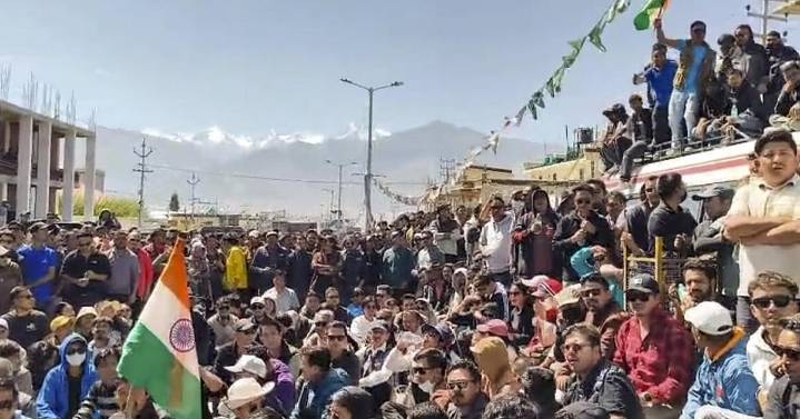 Ladakh Youths in Leh say protest violence was spontaneous