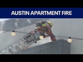 Austin apartment fire: Several people displaced after fire in Domain
