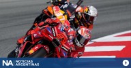 Marc Márquez aprovechó la caída de su hermano Alex y ganó la carrera sprint del GP de Cataluña de MotoGP