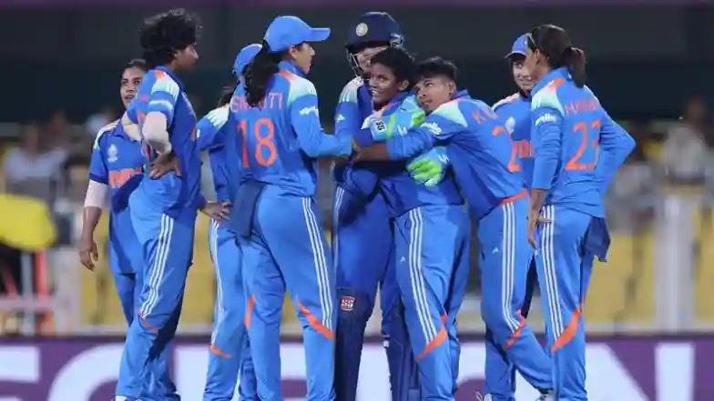 Cricket India Women Beat Sri Lanka Women by 59 Runs in ICC Women’s World Cup 2025 Match 1; Amanjot Kaur, Deepti Sharma and Bowlers Help Women in Blue Start Winning Campaign