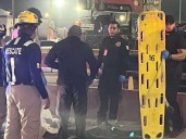 Atropellan a indigente en carretera Casas Grandes y conductor se fuga