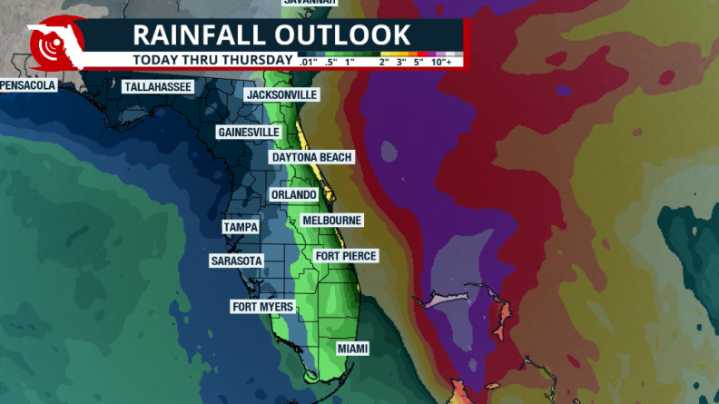 Imelda is officially named: Florida is mostly protected