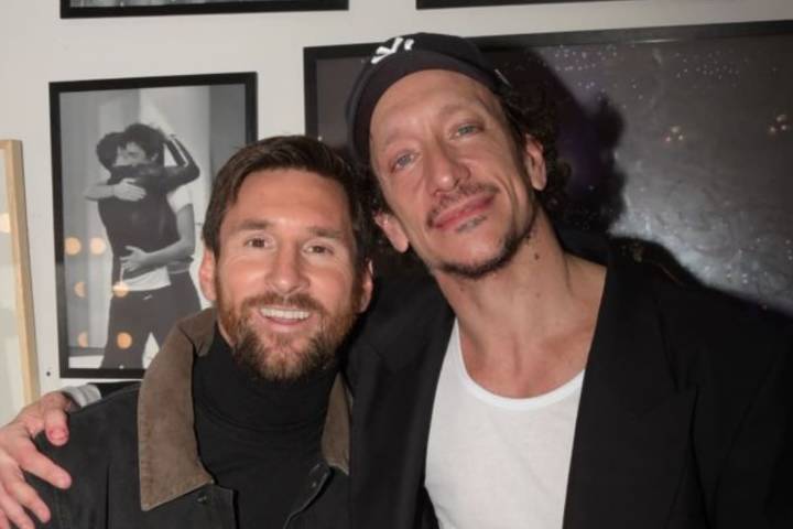 Nico Vázquez compartió videos inéditos de la visita de Messi a Rocky
