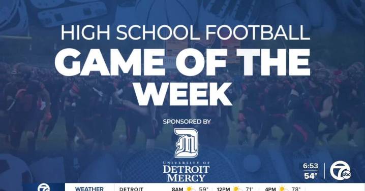 Rochester Adams at West Bloomfield named Game of the Week for Week 3