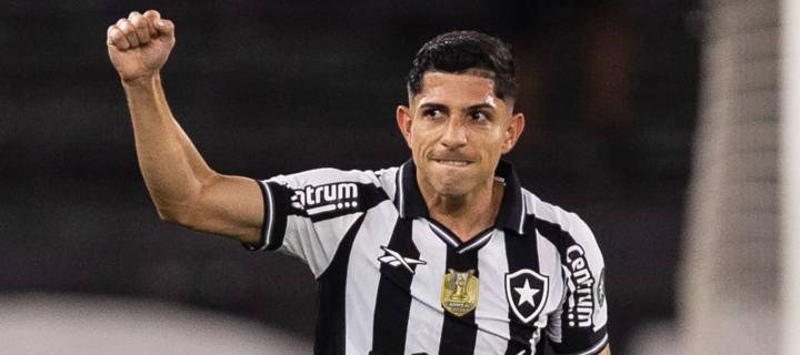 Jefferson Savarino marcó en el empate de Botafogo con Mirassol
