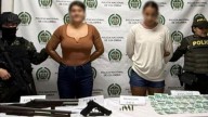 Capturan a alias ‘La Mona’ y otra mujer en Tarazá con arsenal de armas