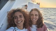 Lucía Muñoz a bordo de la flotilla con ayuda a Gaza: "Hemos sufrido ataques con drones, pedimos ayuda a los gobiernos"