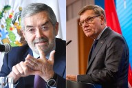 Juan Ramón de la Fuente mantiene conversación con el ministro de Relaciones Exteriores de Alemania